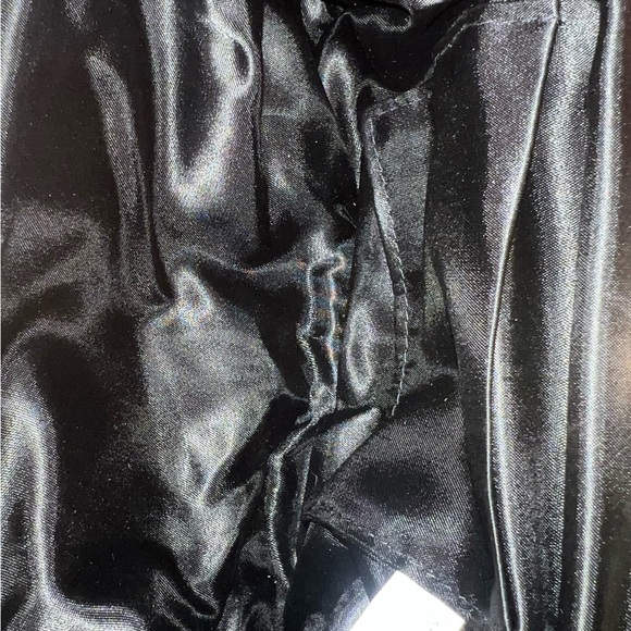 Vintage Shiny Black Metal Mesh KISS Lock Clutch Evening Purse/Bag/Clutch  60-70s - Picture 3 of 6